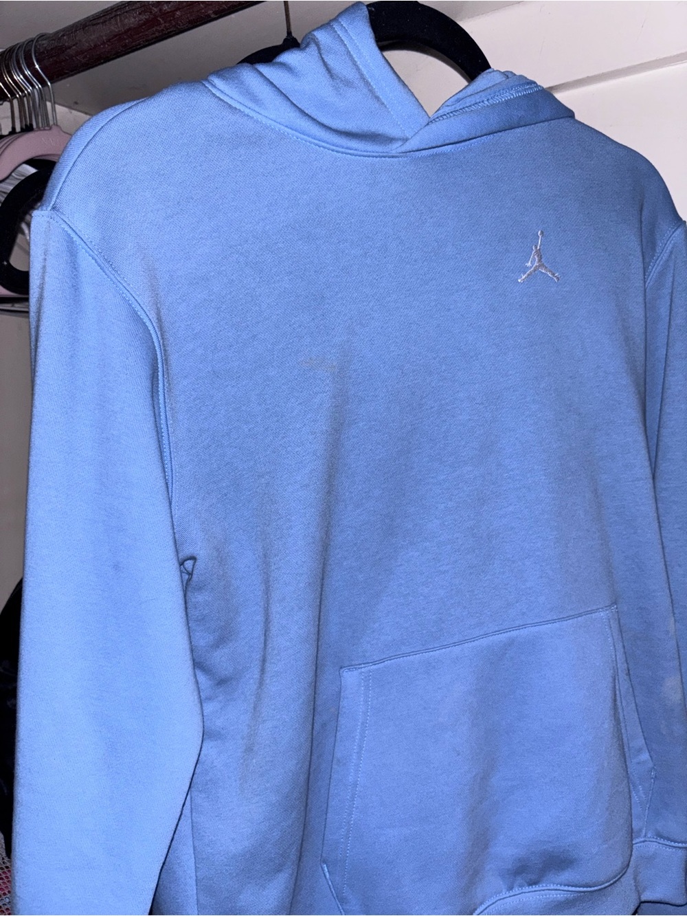 Jordan Light Blue Kids Pullover Hoodie